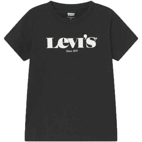 Vêtements Fille T-shirts manches courtes Levi's Tee-Shirt  Graphic Noir