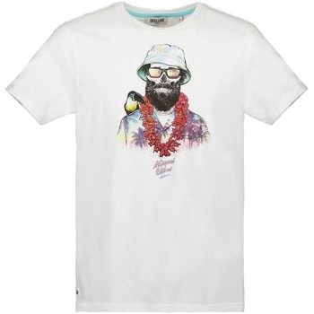 Vêtements Garçon T-shirts manches courtes Deeluxe T-Shirt ALOHA White