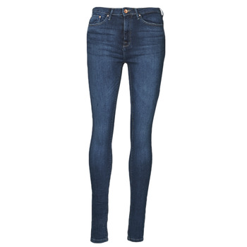 Jeans slim Only ONLPAOLA Bleu foncé - Livraison Gratuite 