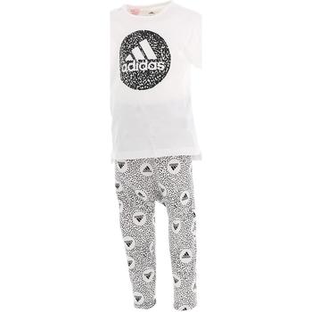 Vêtements Enfant Ensembles enfant adidas homme Originals Tight set blc blk bb Blanc
