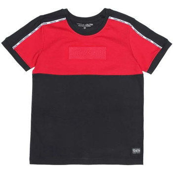 Vêtements Garçon T-shirts manches courtes Teddy Smith 61006521D Rouge