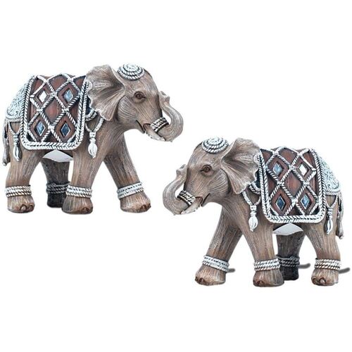 et tous nos bons plans en exclusivité Statuettes et figurines Signes Grimalt Elephant Set 2 Unités Multicolore