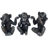 Maison & Déco Statuettes et figurines Signes Grimalt Figure Mono 3 Unités Negro