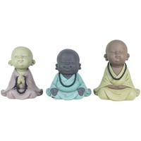 Art of Soule Statuettes et figurines Signes Grimalt Bouddha 3 Différent Set 3U Multicolor