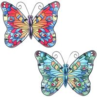 Lauren Ralph Lauren Statuettes et figurines Signes Grimalt Papillon 2 U Petit Multicolore