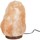 Maison & Déco Lampe de sel de roche de lHimalaya. Forme de roche, ça marche comme une lampe électrique Signes Grimalt Lampe À Sel Orange
