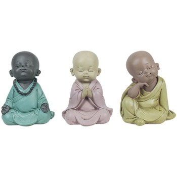 Maison & Déco Statuettes et figurines Signes Grimalt Bouddha 3 Différent Set 3U Multicolor