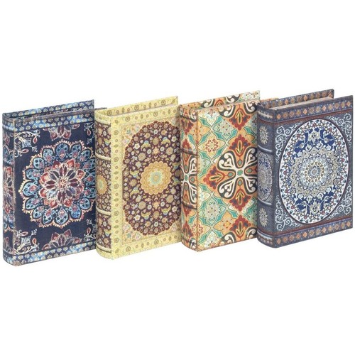 Maison & Déco Paniers / boites et corbeilles Signes Grimalt Boîtes Réservez Mandala Set 4U Multicolore