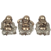 Maison & Déco Statuettes et figurines Signes Grimalt Bouddhas Dorés Set 3 U Dorado