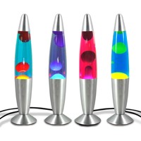 Maison & Déco Lampes à poser Signes Grimalt Lampes De Lavas Set 4 U Multicolor