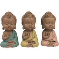 Voir toutes les nouveautés Statuettes et figurines Signes Grimalt Bouddha Mignon Set 3 Unités Multicolore