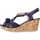 Chaussures Femme Sandales et Nu-pieds Stonefly MARLENE II 10 VELOUR Bleu