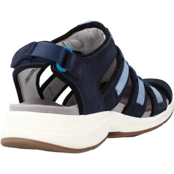 Chaussures Clarks SOLAN SAIL COMBI Bleu - Chaussures Sandale Femme 65 