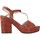 Chaussures Femme Sandales et Nu-pieds Stonefly CAROL 2 VELOUR GLITT Marron
