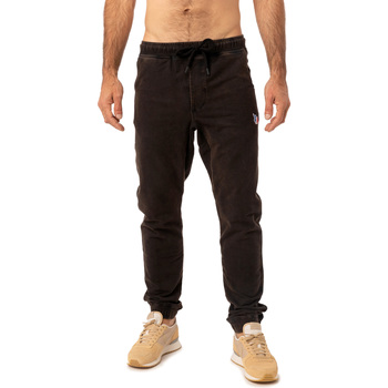 Vêtements Homme Pantalons de survêtement Pullin Bas de jogging  BLACK Noir