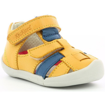 Sandales et Nu-pieds Kickers Wasabou JAUNE - Chaussures Sandale Enfant 69 