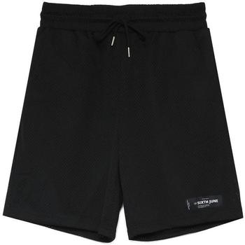 Vêtements Homme Shorts / Bermudas Sixth June Short  Mesh Logo noir