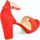 Chaussures Femme Mocassins Sofia Costa 10278 ORANGE DEVIL