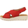 Chaussures Femme Sandales et Nu-pieds Clarks 26149850 Sandales Rouge