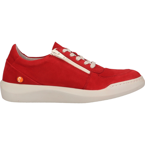 Chaussures Femme Baskets basses Softinos Sneaker CARINII Rouge