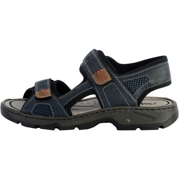 Chaussures Homme Sandales et Nu-pieds Rieker Sandales Almada 26156 Bleu
