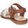 Chaussures Fille Sandales et Nu-pieds Andanines 211437 Sandales Enfant BLANC / CUIR Multicolore