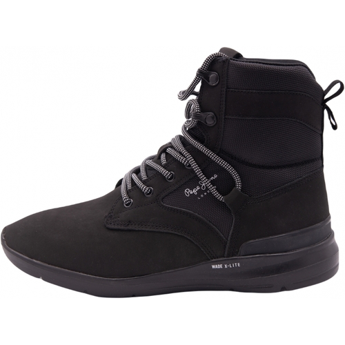 Chaussures Homme Boots Pepe jeans Wade Combat Noir