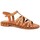Chaussures Femme Sandales et Nu-pieds Pedro Miralles 17603 Cuir Tabaco Marron