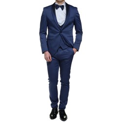 Vêtements Homme Costumes  Leader Mode Costume 2 pièces Bleu