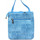 Sacs Femme Sacs porté main Duolynx Sac sacoche extra-plate  motif effet lézard bleu Multicolore