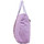 Sacs Femme Sacs porté main Patrick Blanc Sac cabas  toile déco froufrou violet Multicolore