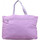 Sacs Femme Sacs porté main Patrick Blanc Sac cabas  toile déco froufrou violet Multicolore