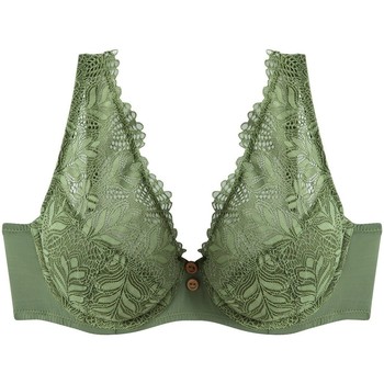 Sous-vêtements Femme Corbeilles & balconnets Pomm'poire Soutien-gorge foulard vert Olive vert