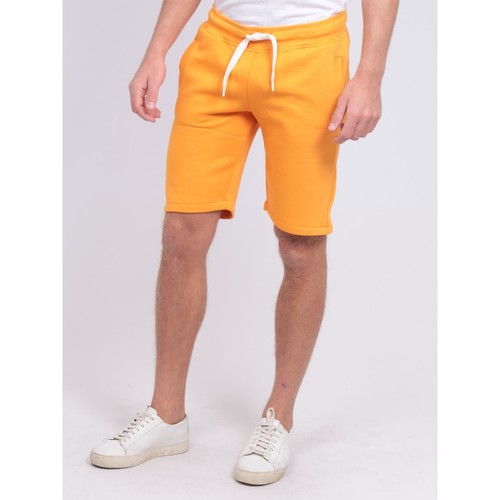 Vêtements Shorts x008 / Bermudas Ritchie Bermuda molleton BIDMIN Orange