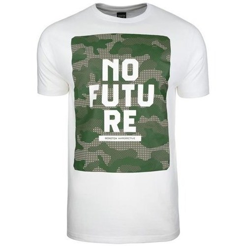Vêtements Homme T-shirts manches courtes Monotox NO Future Blanc