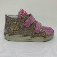 Chaussures Enfant Baskets mode Falcotto MICHAEL GLOSSY BASKET Rose