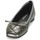 Chaussures Femme Ballerines / babies JB Martin PASSION NAPPA METAL CARBONE