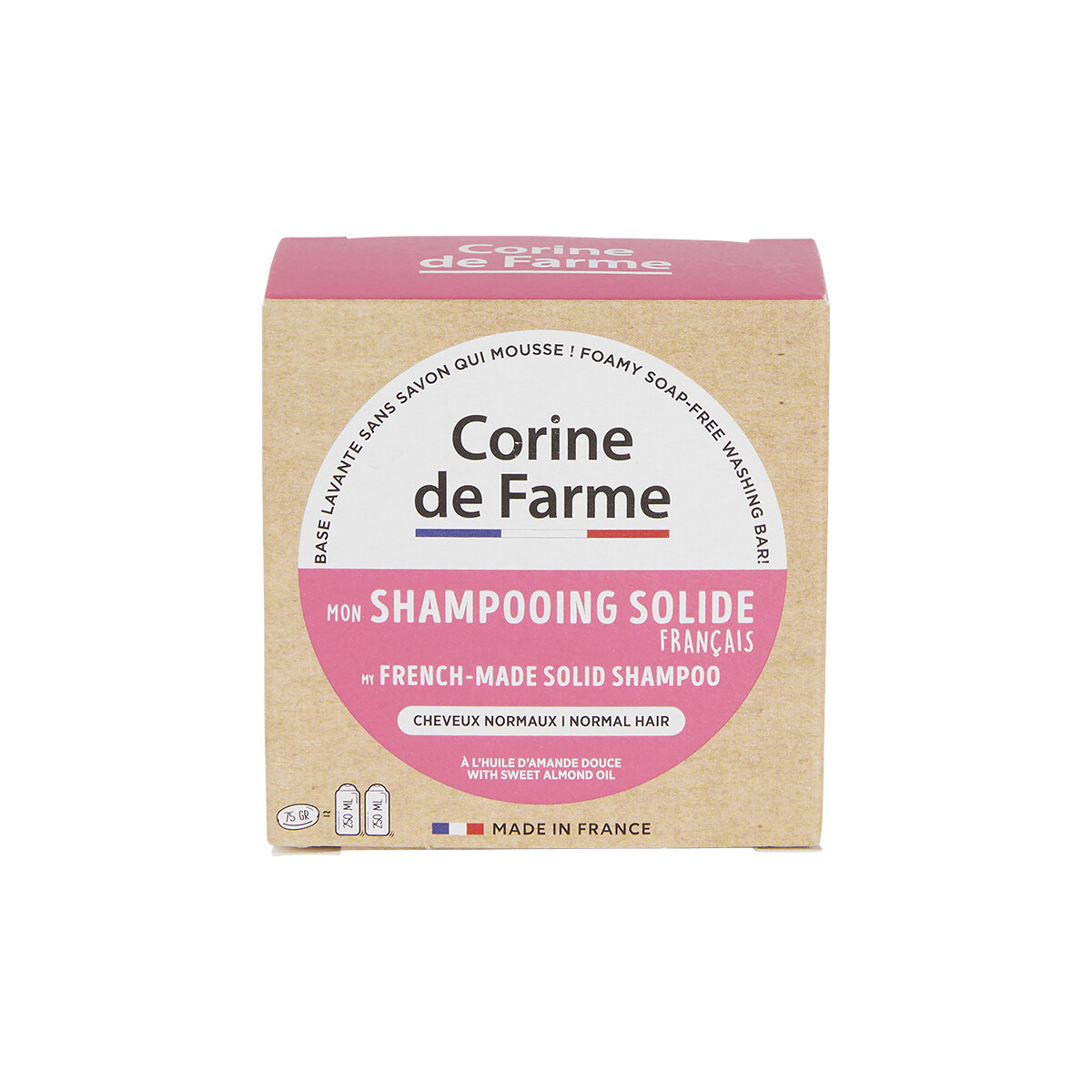 Beauté Soins cheveux Corine De Farme Mon Shampooing Solide Français Cheveux Normaux Autres