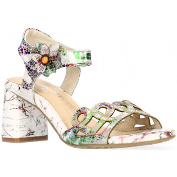 Chaussures Femme Sandales et Nu-pieds Laura Vita Sandale Heco 13 Blanc