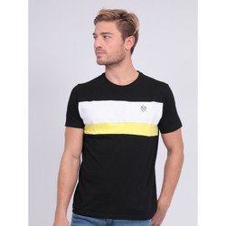 Vêtements T-shirts & Polos Ritchie T-shirt col rond pur coton NAMLET Noir