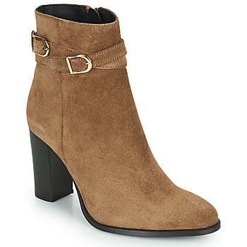 Chaussures Femme Boots JB Martin JAKAO CROUTE VELOURS CAMEL