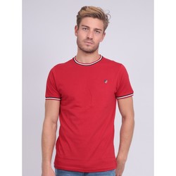 Vêtements T-shirts & Polos Ritchie T-shirt col rond pur coton NOBIWONE Rouge