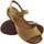 Chaussures Femme Multisport Interbios Sandale femme INTER BIOS 4458 moutarde 90555 Jaune