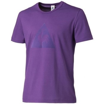 Vêtements Homme T-shirts manches courtes Le Coq Sportif COQ SPORTIF - Tee-shirt - violet Violet