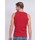 Vêtements Débardeurs / T-shirts sans manche Ritchie Débardeur pur coton organique WILFRIED III Rouge