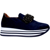 Chaussures Femme Slip ons Grace Shoes MAR015 Bleu