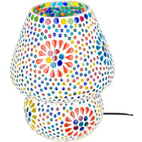 Maison & Déco Lampes à poser Signes Grimalt Lampe Mosaïque Multicolor