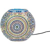 Maison & Déco Lampes à poser Signes Grimalt Lampe Mosaïque Multicolor