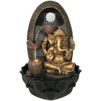 Maison & Déco Statuettes et figurines Signes Grimalt Fuente Ganesha. Dorado