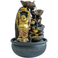 Maison & Déco Statuettes et figurines Signes Grimalt Bonne Fontaine De Bouddha Dorado